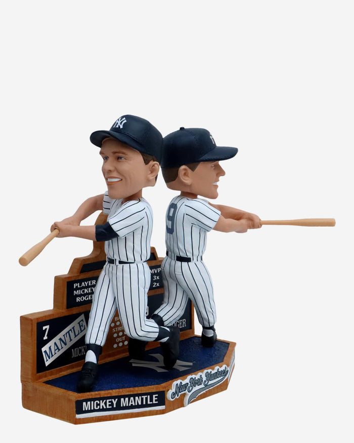 Mickey Mantle & Roger Maris New York Yankees Bobblemate Dual Bobblehead FOCO - FOCO.com