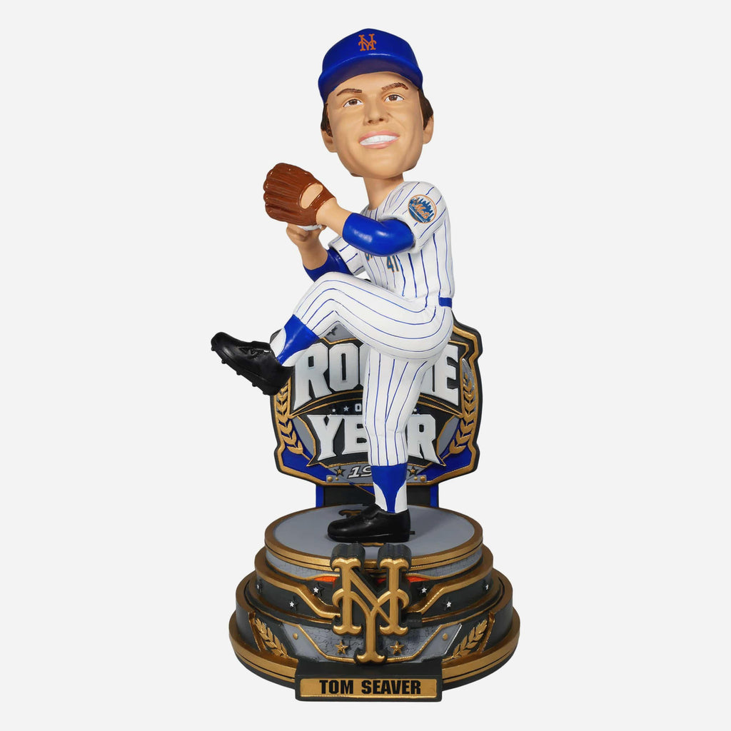 Tom Seaver New York Mets 1967 Rookie of the Year Bobblehead FOCO - FOCO.com