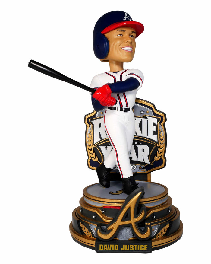 David Justice Atlanta Braves 1990 Rookie of the Year Bobblehead