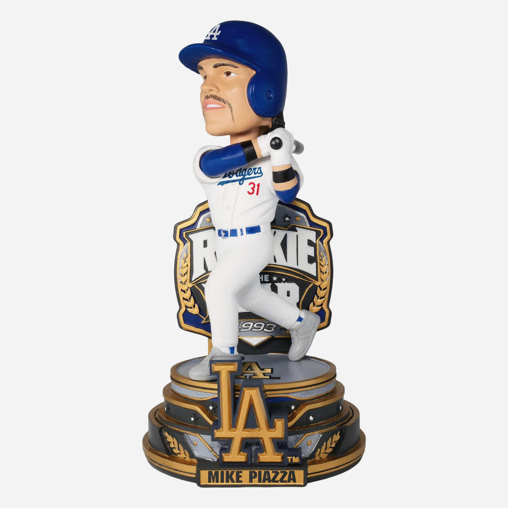 Mike Piazza Los Angeles Dodgers 1993 Rookie of the Year Bobblehead FOCO - FOCO.com
