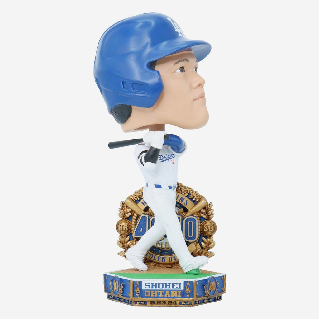 Shohei Ohtani Los Angeles Dodgers 40 Home Runs & 40 Stolen Bases Bighead Bobblehead FOCO - FOCO.com