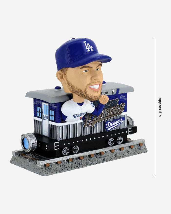 Freddie Freeman Los Angeles Dodgers Express Train Bobblehead FOCO - FOCO.com