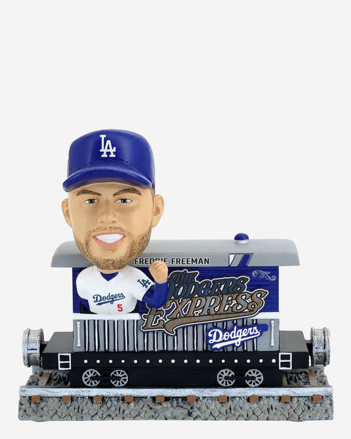 Freddie Freeman Los Angeles Dodgers Express Train Bobblehead FOCO - FOCO.com