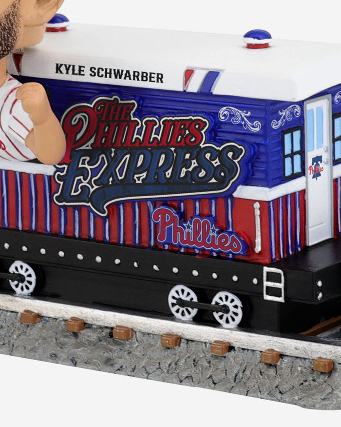 Kyle Schwarber Philadelphia Phillies Express Train Bobblehead FOCO - FOCO.com