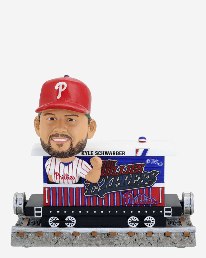 Kyle Schwarber Philadelphia Phillies Express Train Bobblehead FOCO - FOCO.com