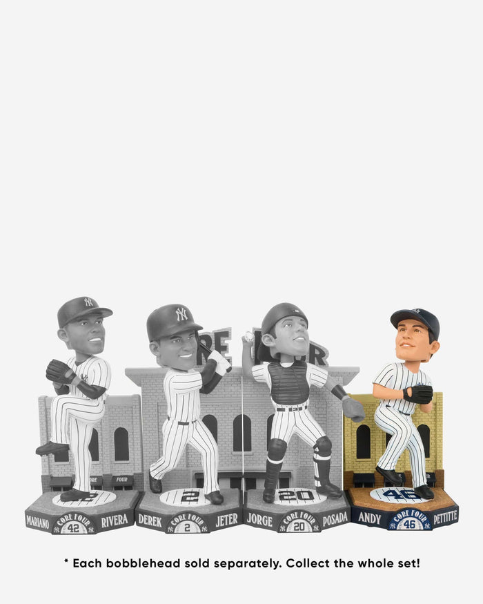 Andy Pettitte New York Yankees Core Four Bobblehead FOCO - FOCO.com