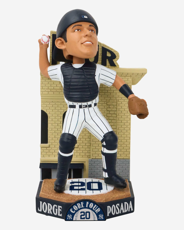 Jorge Posada New York Yankees Core Four Bobblehead FOCO - FOCO.com