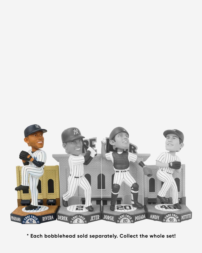 Mariano Rivera New York Yankees Core Four Bobblehead FOCO - FOCO.com