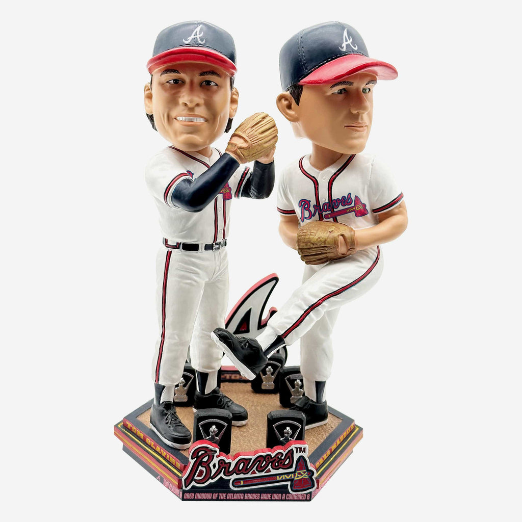 Tom Glavine & Greg Maddux Atlanta Braves Cy Young Dual Bobblehead FOCO - FOCO.com