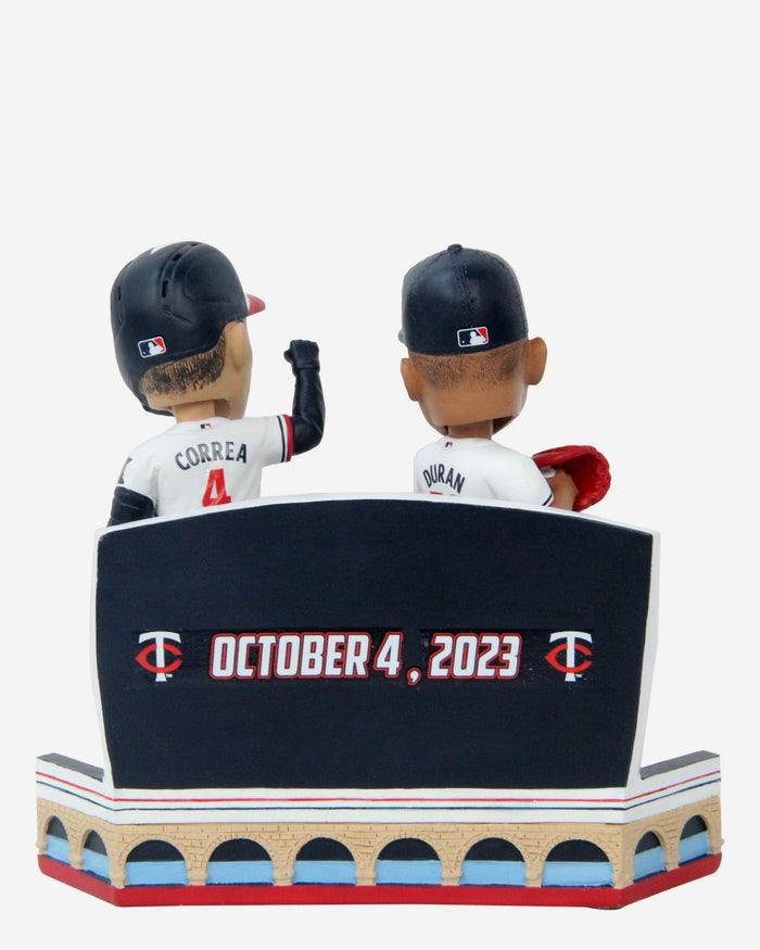 Carlos Correa & Jhoan Duran Minnesota Twins 2023 Wild Card Twin City H FOCO