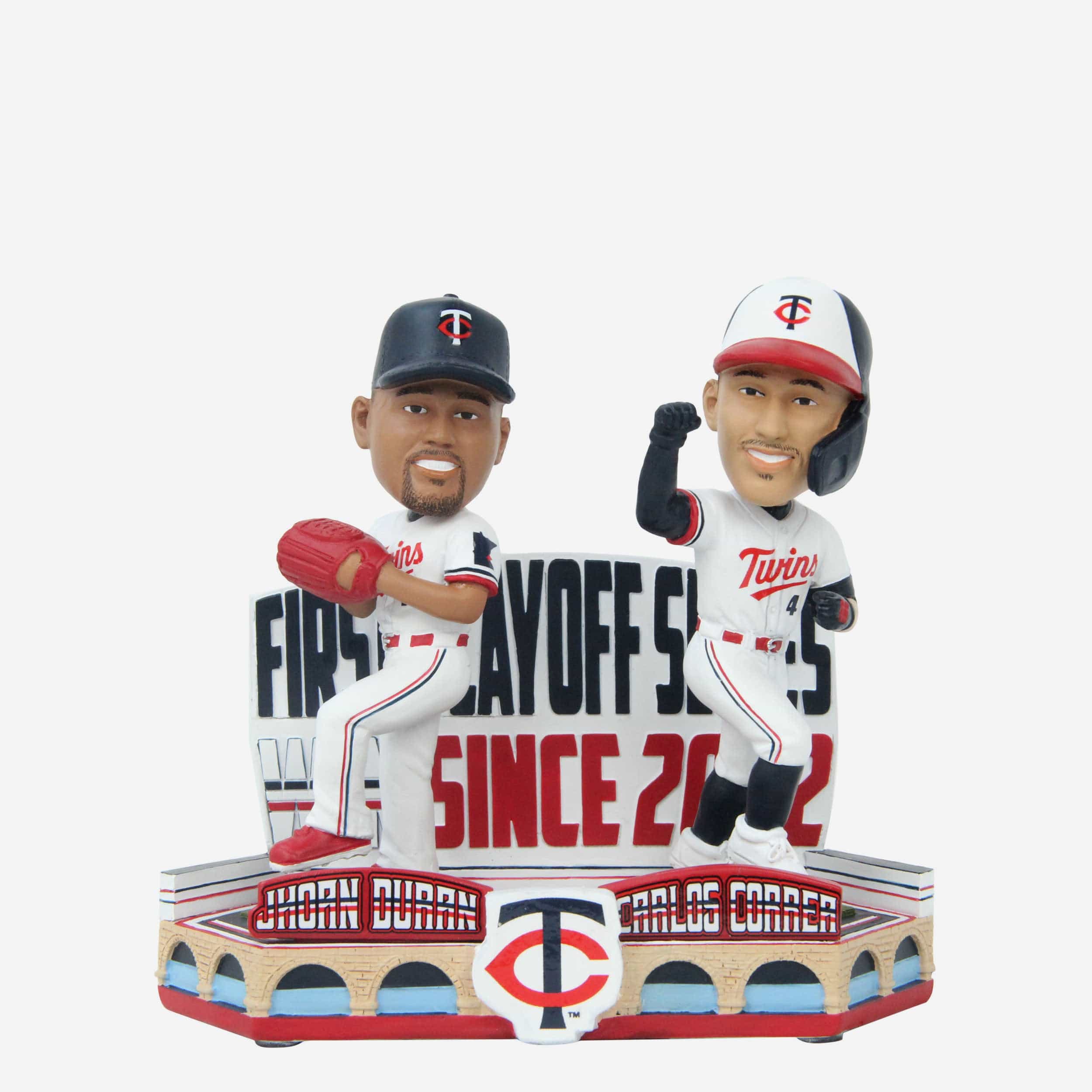 Carlos Correa & Jhoan Duran Minnesota Twins 2023 Wild Card Twin