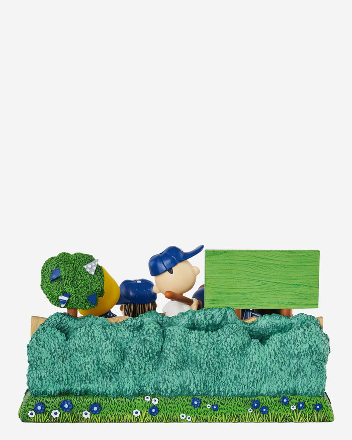 Los Angeles Dodgers Peanuts Gang Baseball Field Mini Bobblehead Scene FOCO - FOCO.com