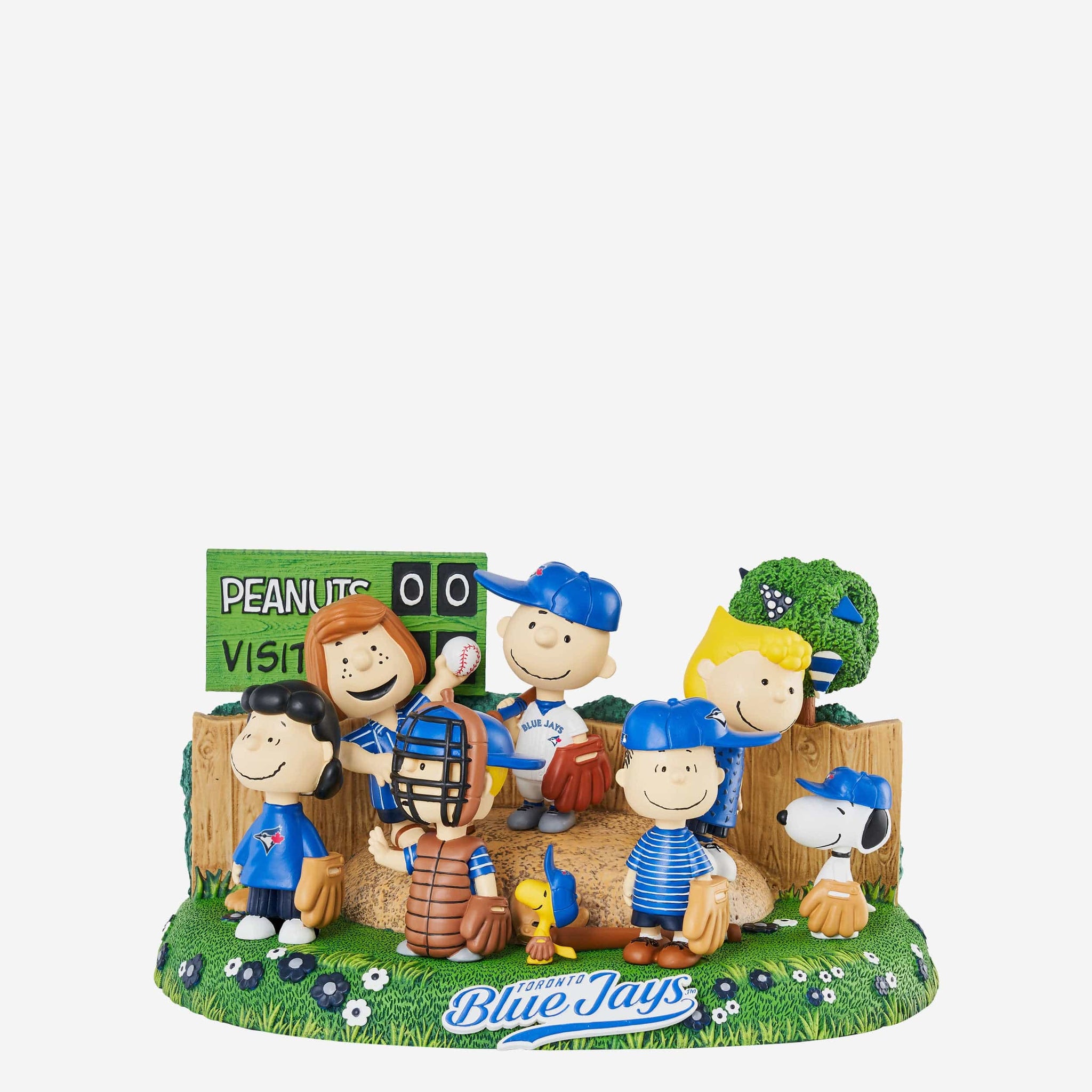9/21球場配布　Blue Jays チャーリー・ブラウン ボブルヘッド Toronto Blue Jays Peanuts Gang Baseball Field Mini Bobblehead