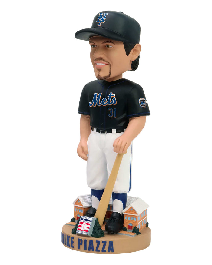 Mike Piazza New York Mets Black Jersey Legends of the Park Hall of Fame Bobblehead FOCO - FOCO.com