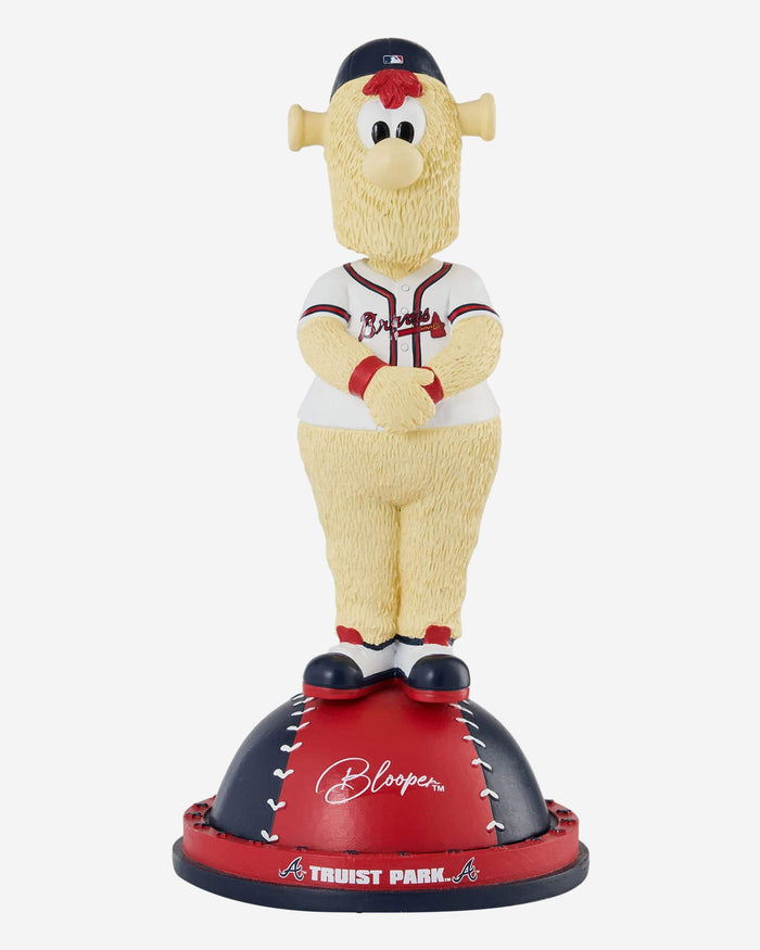 Blooper Atlanta Braves Magnetic Stadium Base Mascot Bobblehead FOCO - FOCO.com