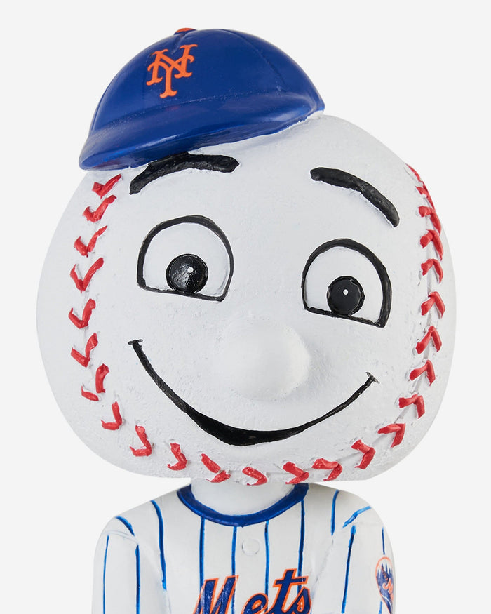 Mr Met New York Mets Magnetic Stadium Base Mascot Bobblehead FOCO - FOCO.com