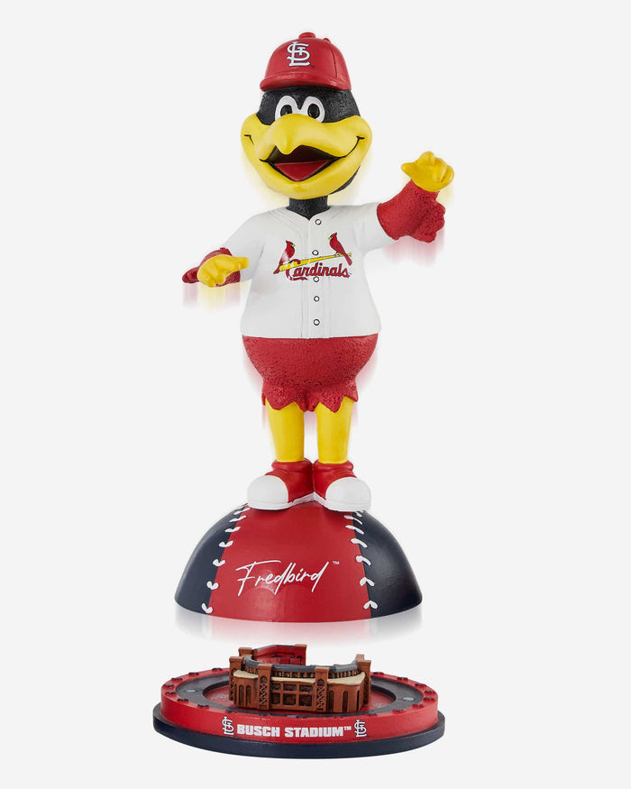 Fredbird St Louis Cardinals Holiday Mascot Bobblehead FOCO