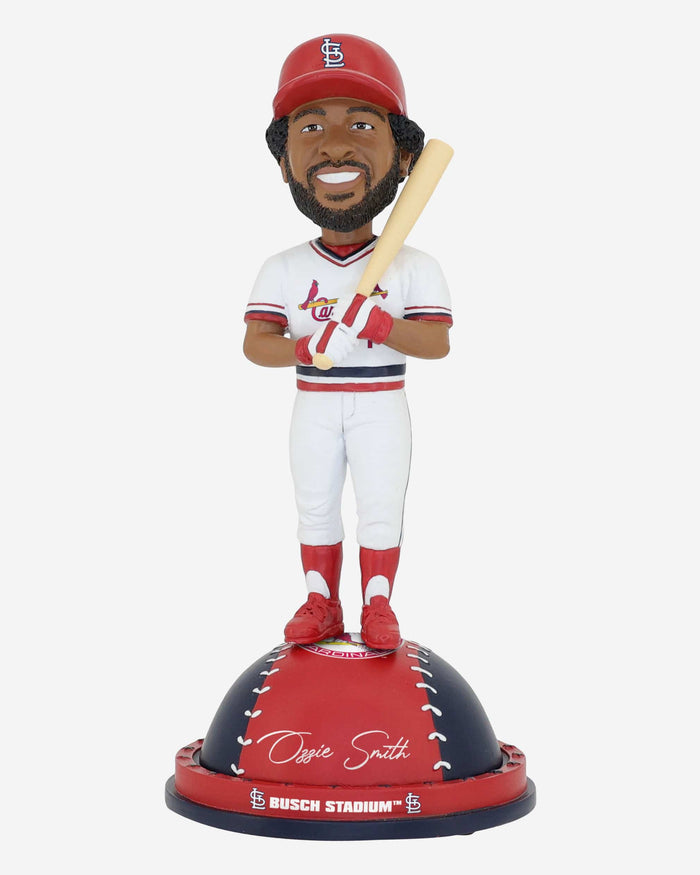 Ozzie Smith St Louis Cardinals Magnetic Stadium Base Bobblehead FOCO - FOCO.com