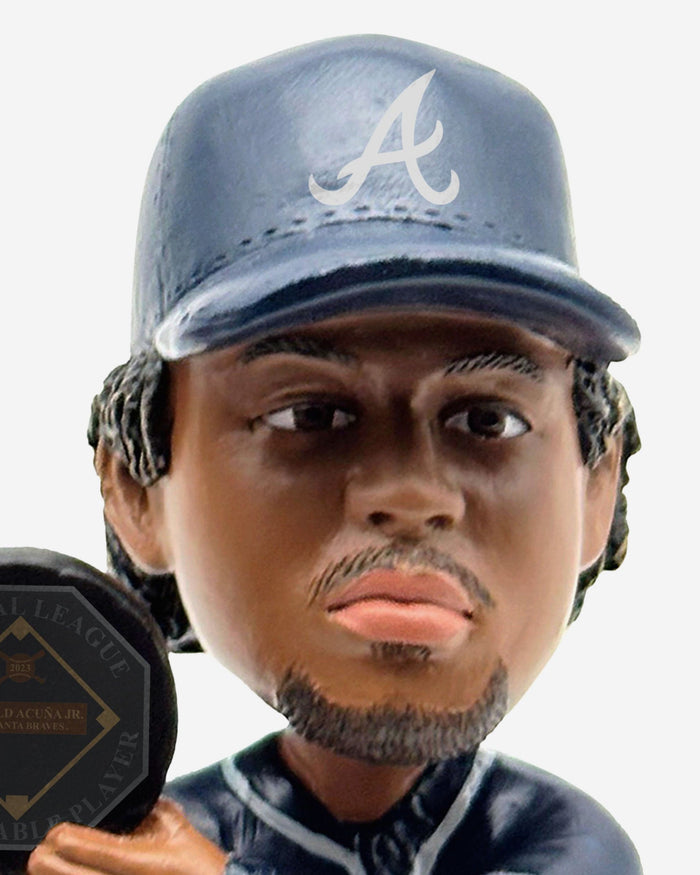 Chipper Jones & Ronald Acuna Jr Atlanta Braves MVP Winners Then and Now Bobblehead FOCO - FOCO.com