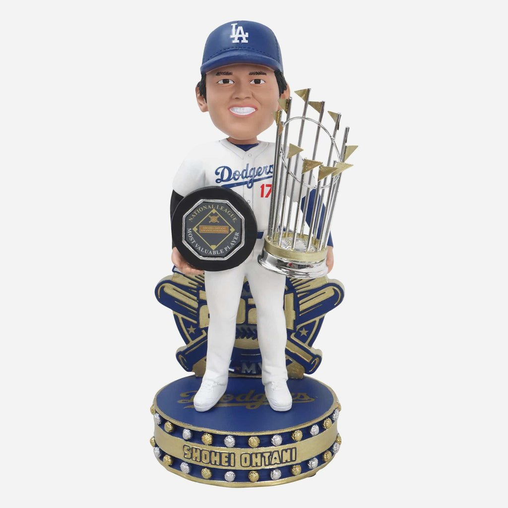Shohei Ohtani Los Angeles Dodgers 2024 NL MVP & World Series Champion Bobblehead FOCO - FOCO.com