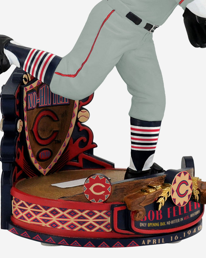 Bob Feller Cleveland Indians 1940 No Hitter Bobblehead FOCO - FOCO.com