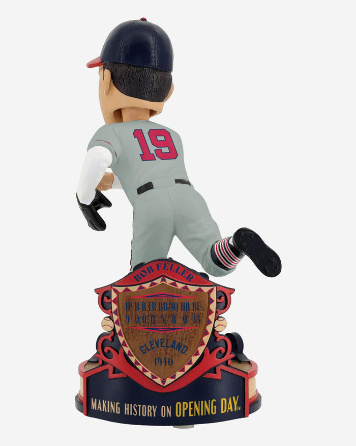 Bob Feller Cleveland Indians 1940 No Hitter Bobblehead FOCO - FOCO.com