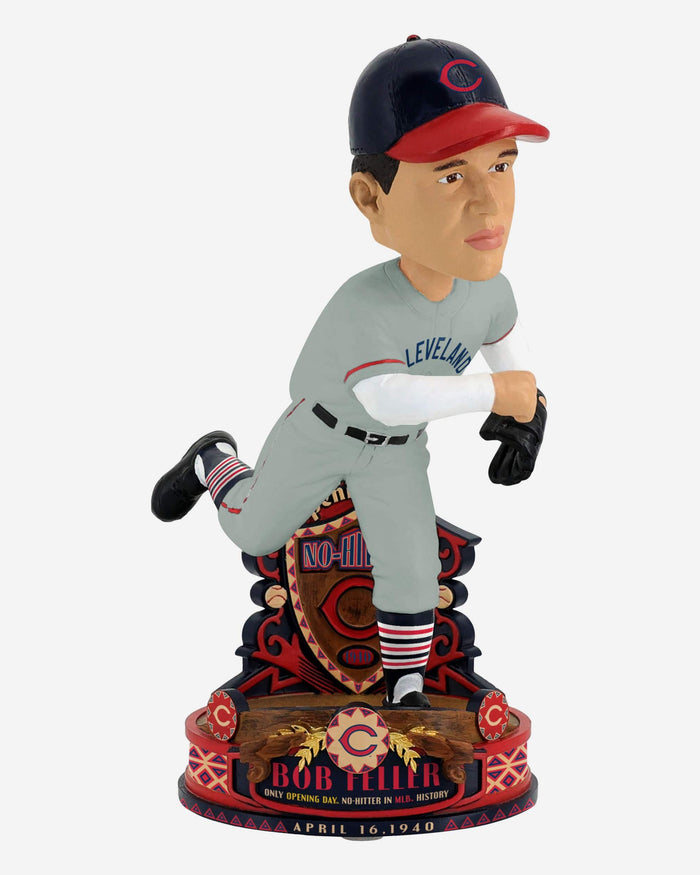 Bob Feller Cleveland Indians 1940 No Hitter Bobblehead FOCO - FOCO.com