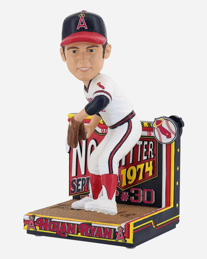Nolan Ryan California Angels 1974 No Hitter Bobblehead FOCO - FOCO.com
