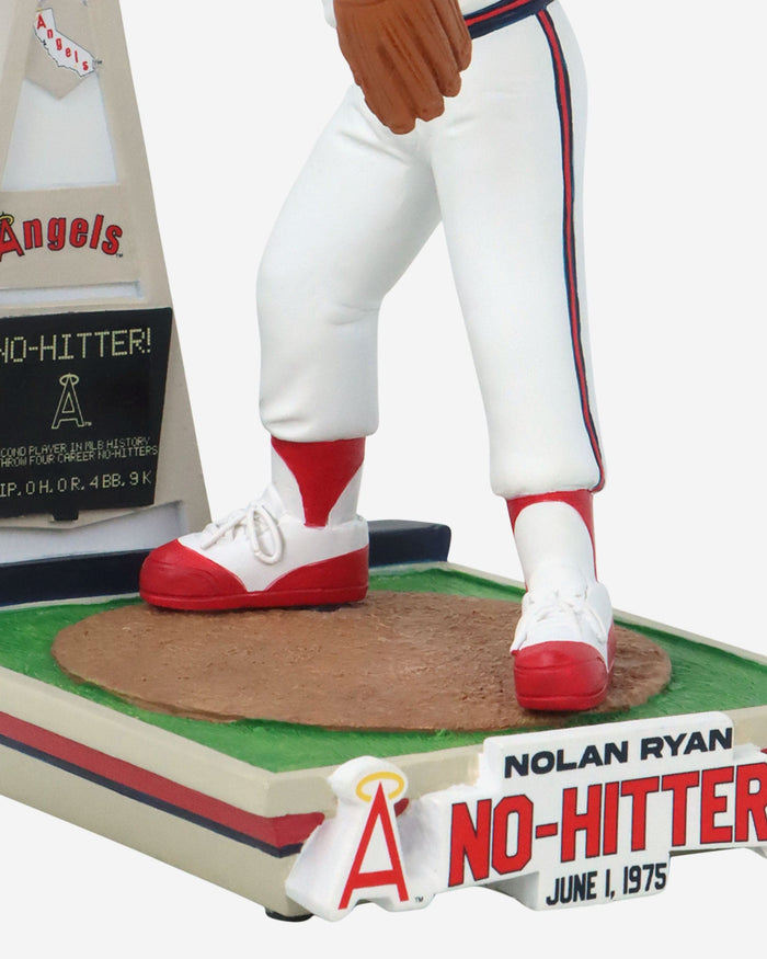 Nolan Ryan California Angels 1975 No Hitter Bobblehead FOCO - FOCO.com
