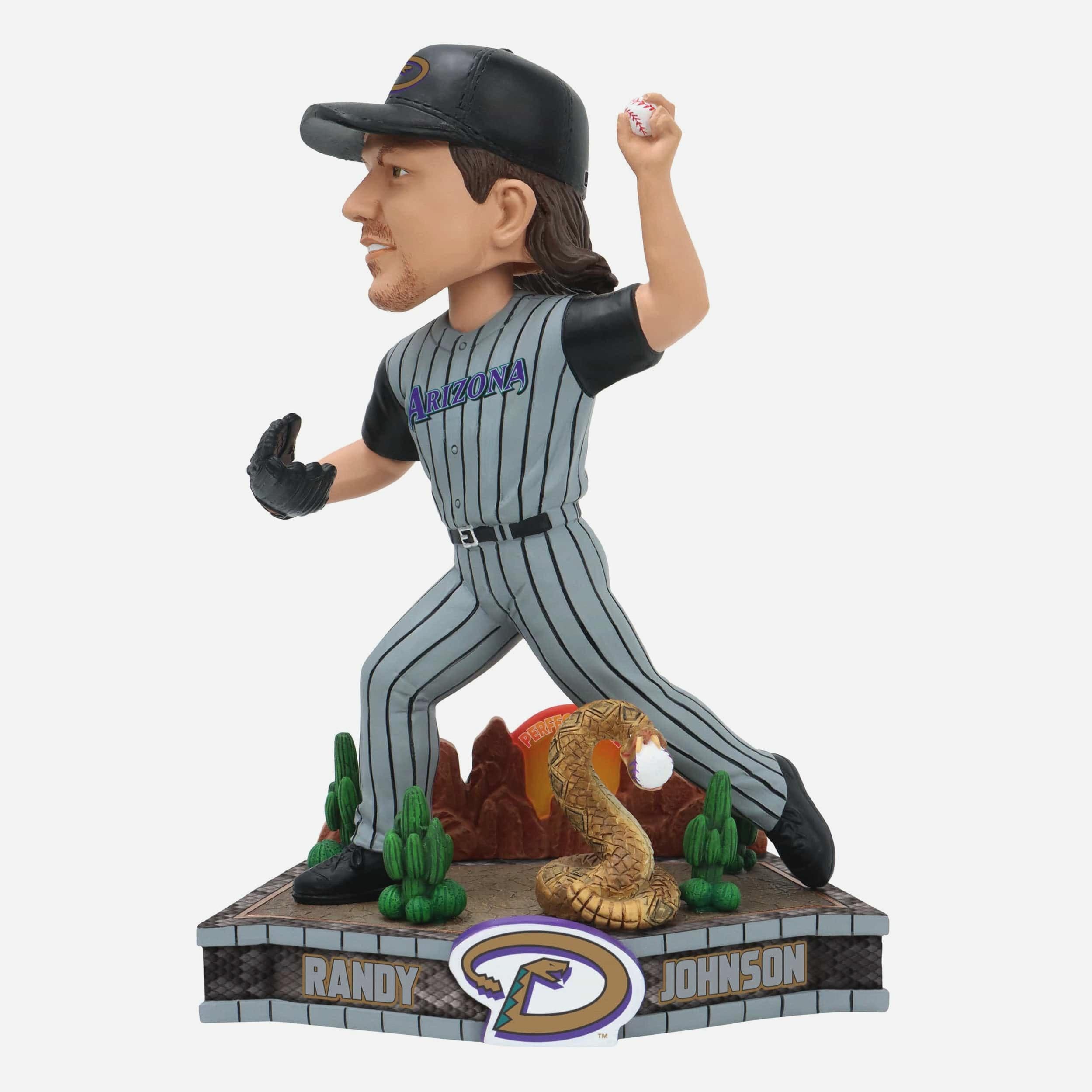 4★野球★MLB★rady johnson★prostars★フィギュア Randy Johnson Arizona Diamondbacks 2004 Perfect Game Bobblehead FOCO