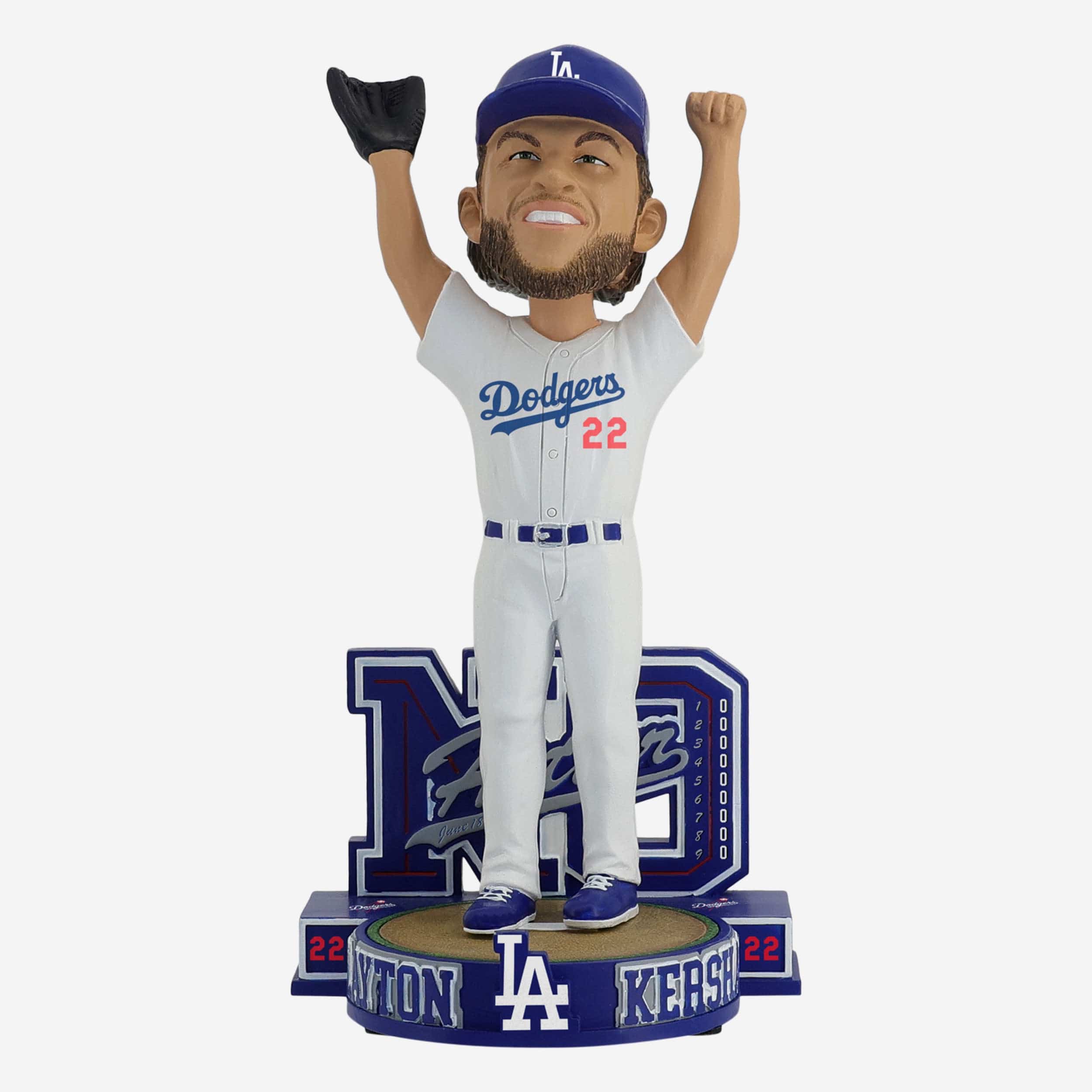 Clayton Kershaw Los Angeles Dodgers No Hitter Bobblehead FOCO