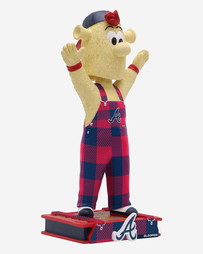 Blooper Atlanta Braves Bib Overalls Mascot Bobblehead FOCO