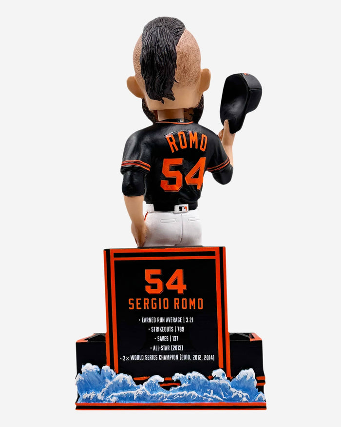Sergio Romo San Francisco Giants Retirement Bobblehead FOCO - FOCO.com
