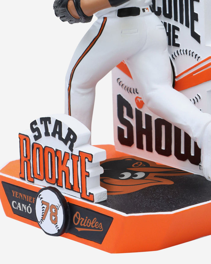 Yennier Cano Baltimore Orioles Star Rookie Bobblehead FOCO - FOCO.com