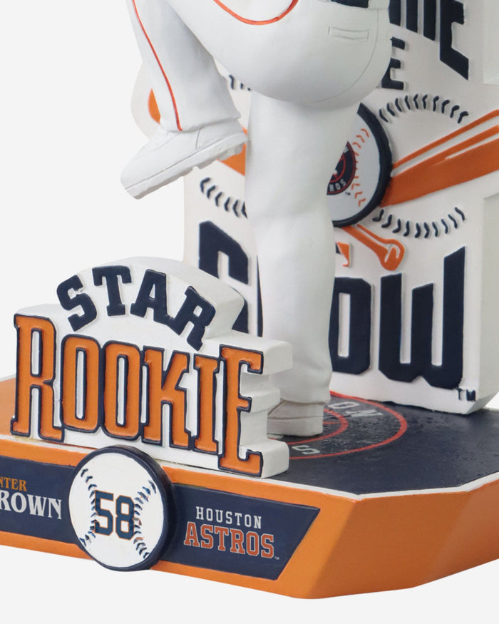 Hunter Brown Houston Astros Star Rookie Bobblehead FOCO - FOCO.com