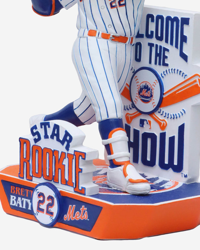Brett Baty New York Mets Star Rookie Bobblehead Officially Licensed by MLB