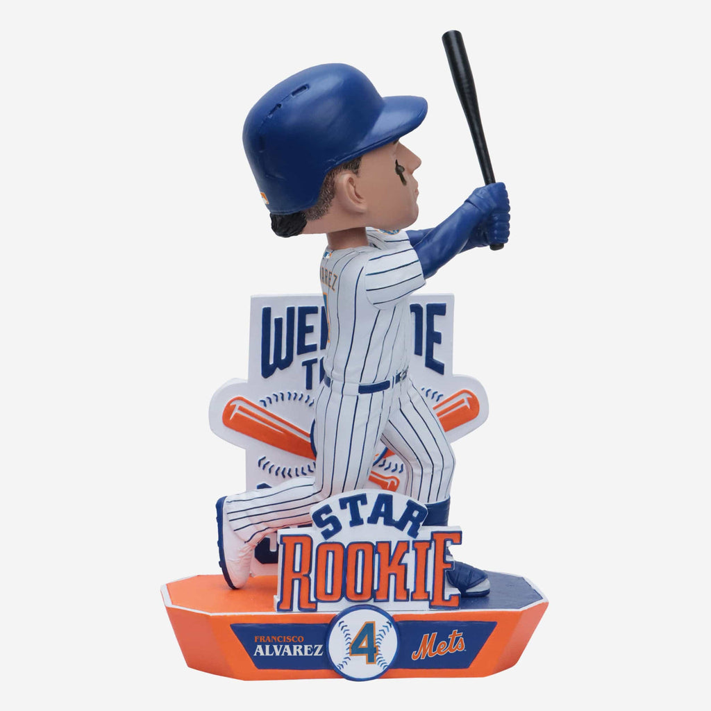 Francisco Alvarez New York Mets Star Rookie Bobblehead FOCO - FOCO.com