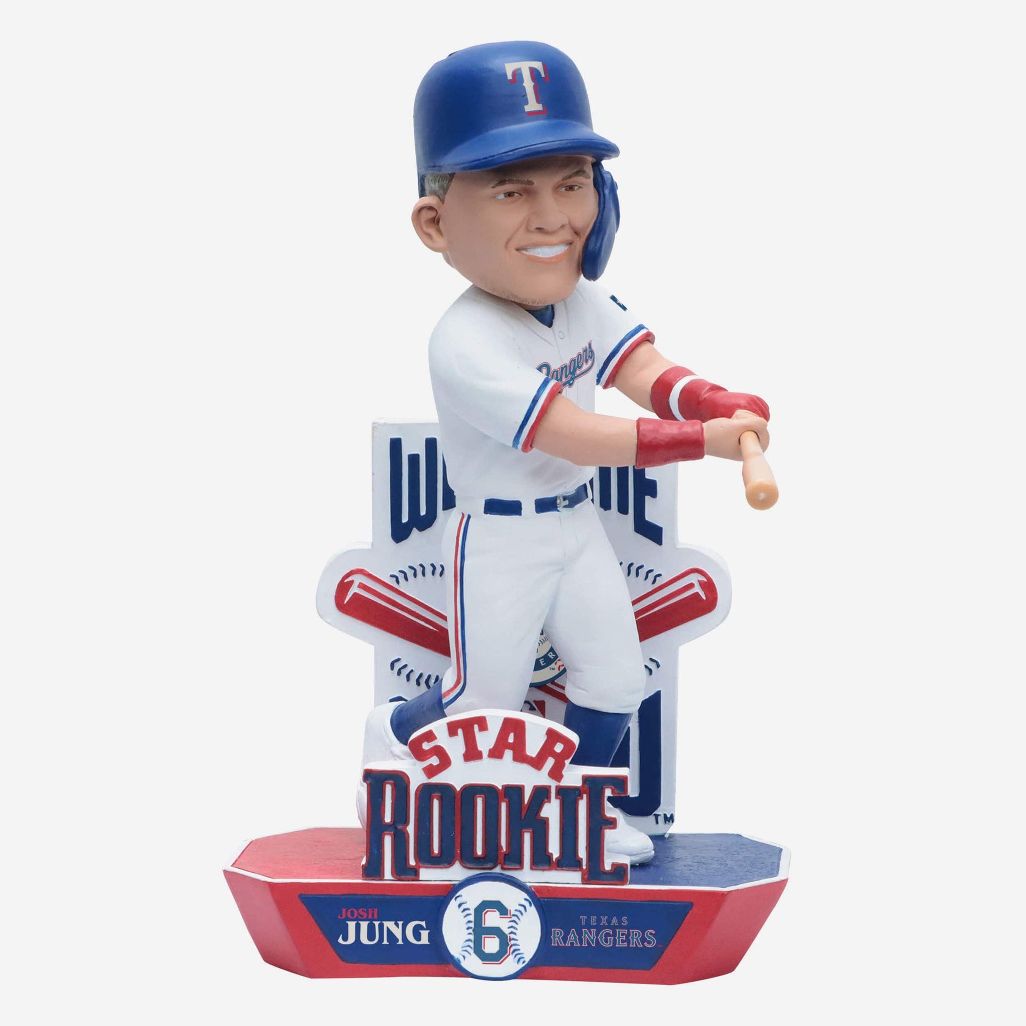 Josh Jung Texas Rangers Star Rookie Bobblehead FOCO