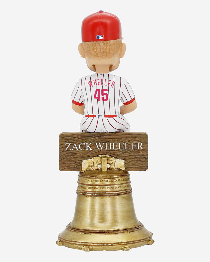 Zack Wheeler Philadelphia Phillies Ring the Bell Base Bobblehead FOCO - FOCO.com