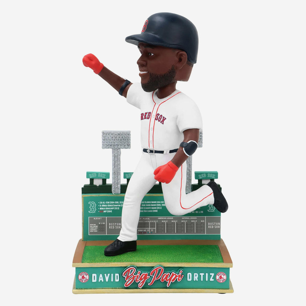David Ortiz Boston Red Sox Career Stats Bobblehead FOCO - FOCO.com