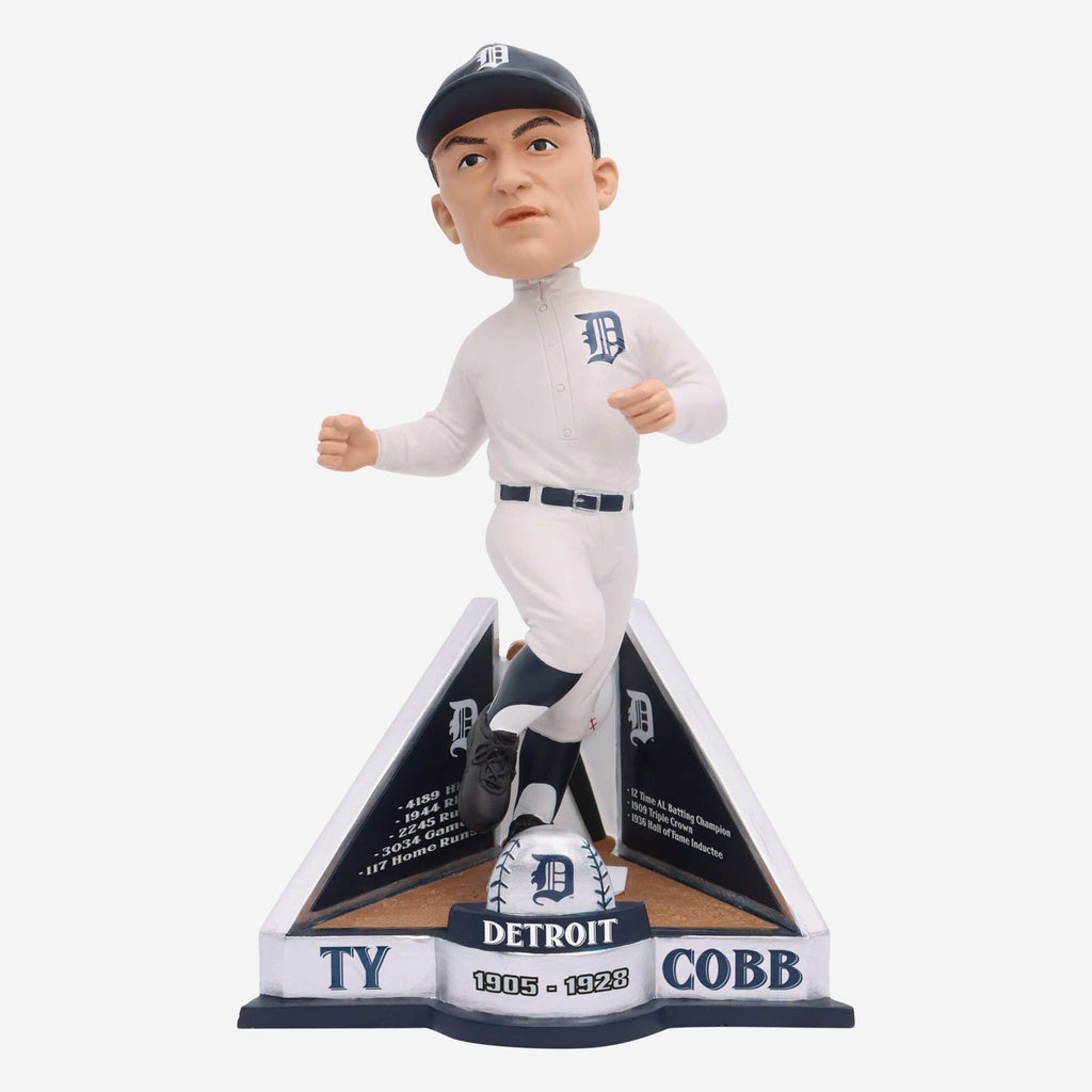 Ty Cobb Detroit Tigers Career Stats Bobblehead FOCO - FOCO.com