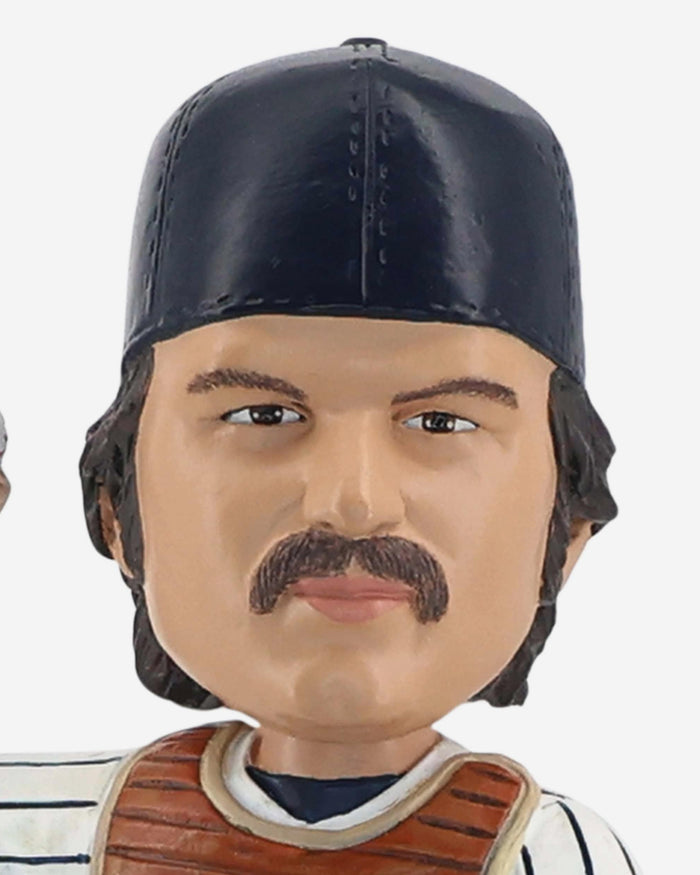 Thurman Munson New York Yankees Career Stats Bobblehead FOCO - FOCO.com