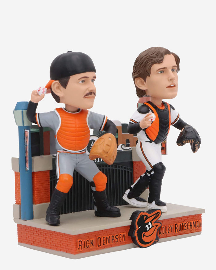 Rick Dempsey & Adley Rutschman Baltimore Orioles Then and Now Bobblehead FOCO - FOCO.com