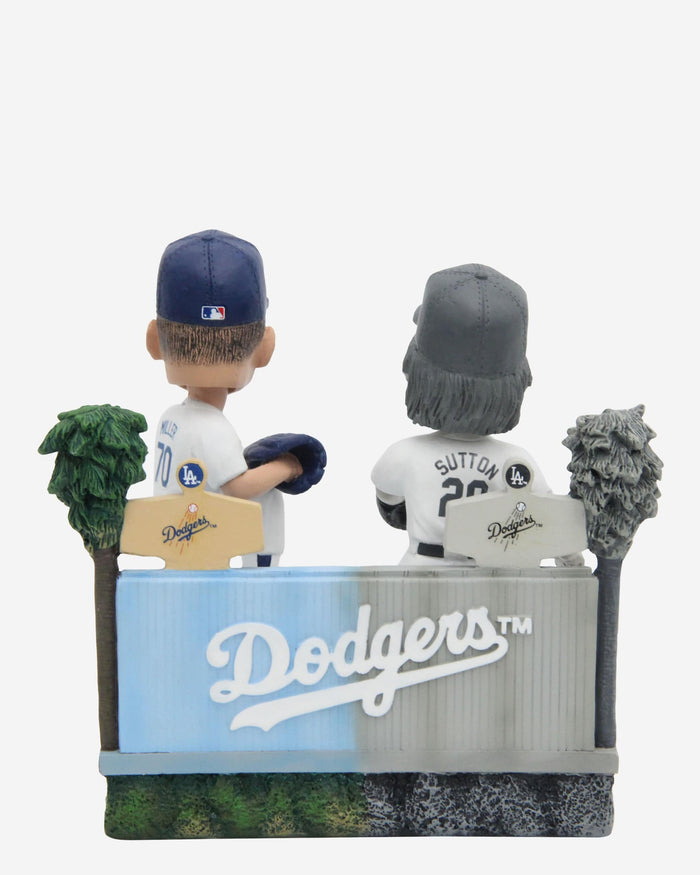 Don Sutton & Bobby Miller Los Angeles Dodgers Then and Now Bobblehead FOCO - FOCO.com