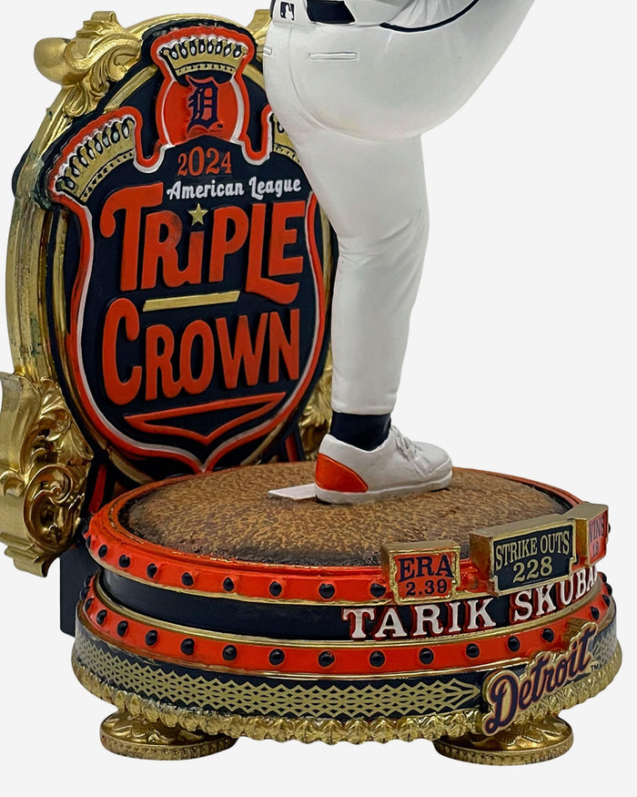Tarik Skubal Detroit Tigers 2024 Triple Crown Bobblehead FOCO - FOCO.com