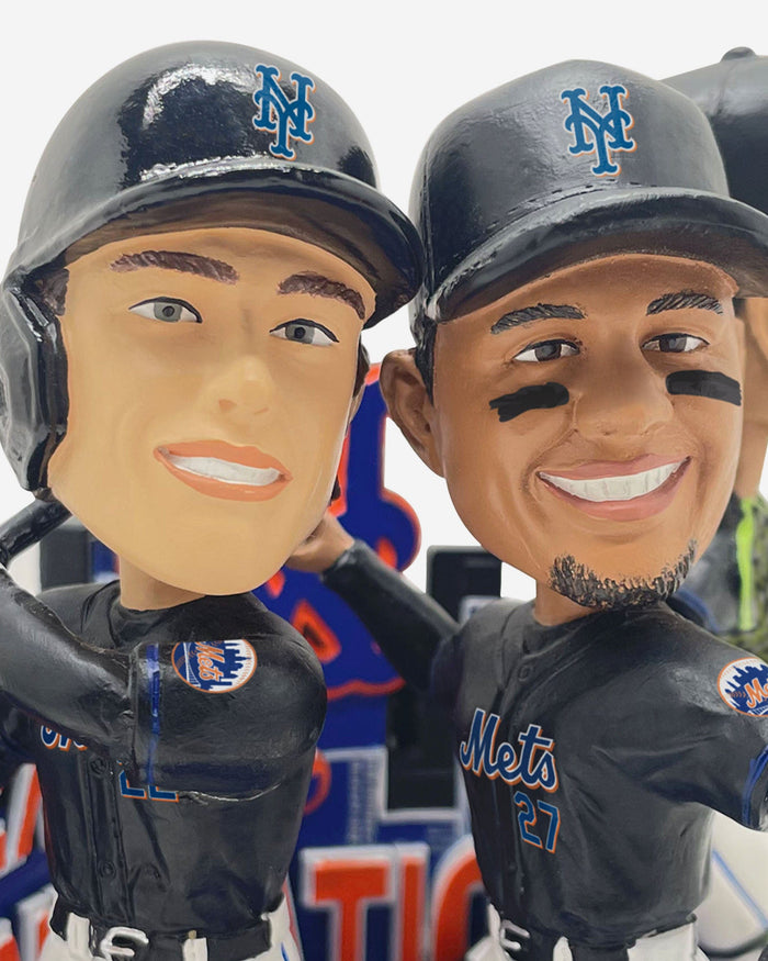 Francisco Alvarez & Brett Baty & Mark Vientos New York Mets The Next Generation Triple Bobblehead FOCO - FOCO.com