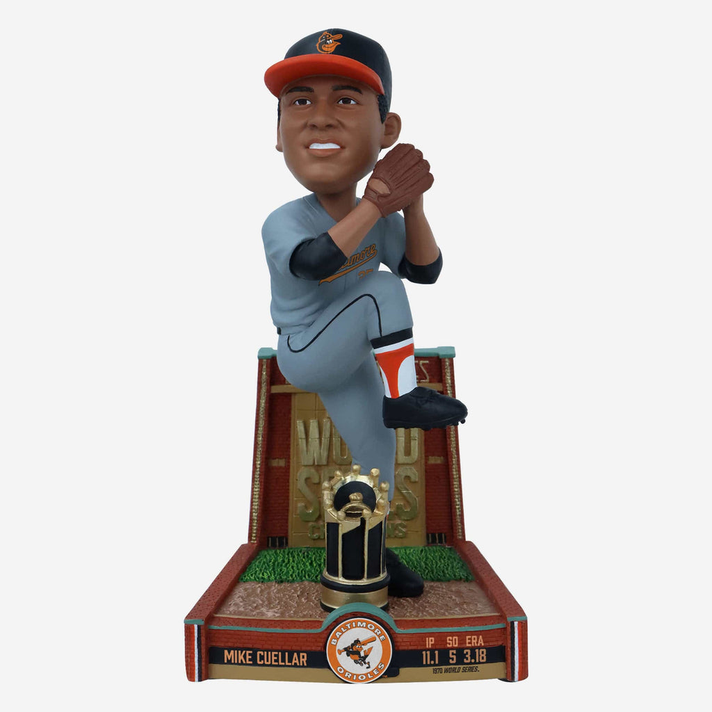 Mike Cuellar Baltimore Orioles 1970 World Series Champions Bobblehead FOCO - FOCO.com