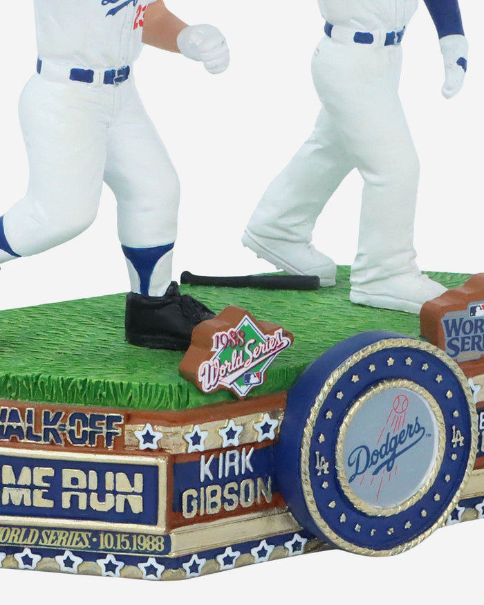 Kirk Gibson & Freddie Freeman Los Angeles Dodgers World Series Walk Off Home Run Then & Now Bobblehead FOCO - FOCO.com