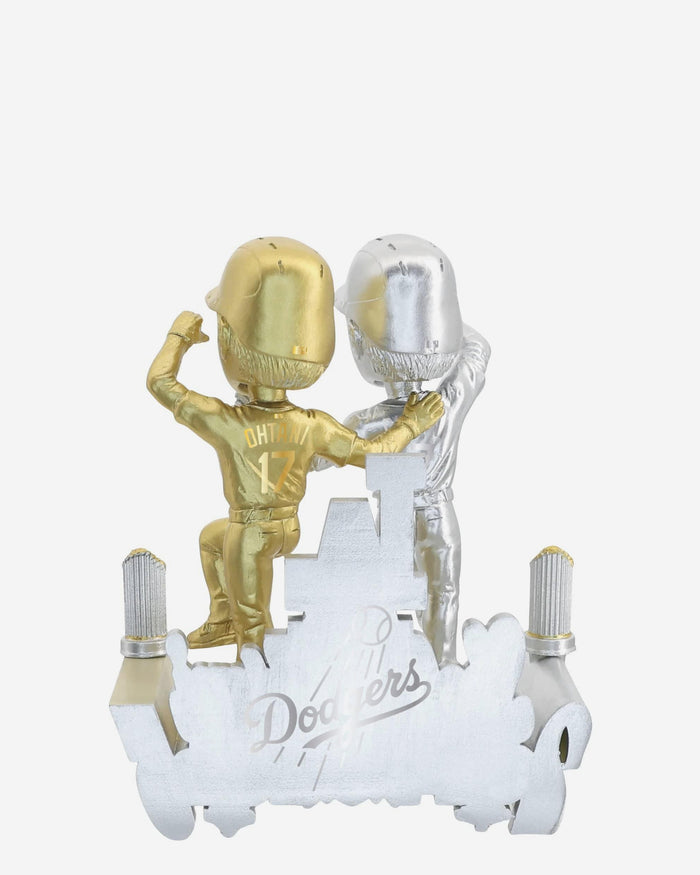 Shohei Ohtani Los Angeles Dodgers 2025 Back To Back World Series Champions Then And Now Bobblehead FOCO - FOCO.com