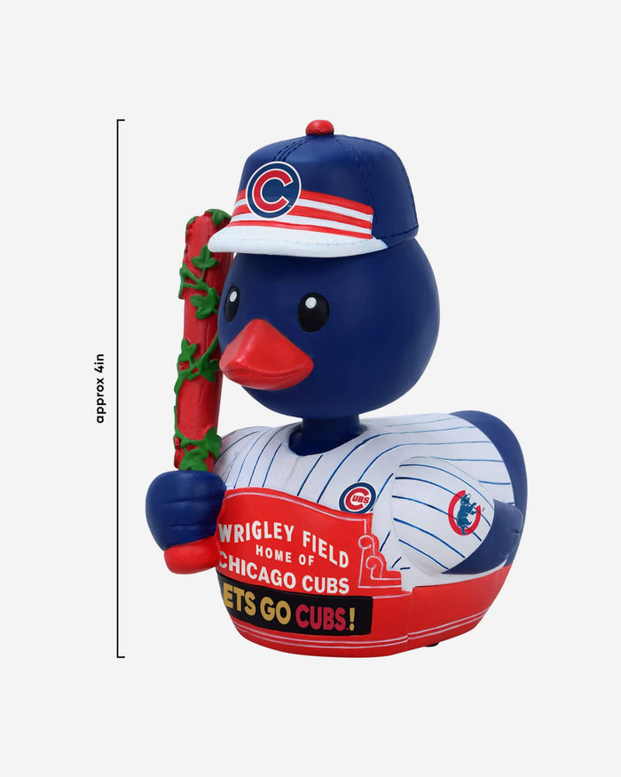 Chicago Cubs Wrigley Field Thematic Bobble Duck Mini Bobblehead FOCO - FOCO.com